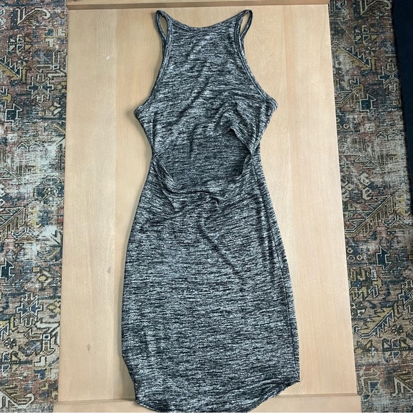 Wilfred Free Gray Yasmin Cutout Bodycon Dress - Picture 4 of 8